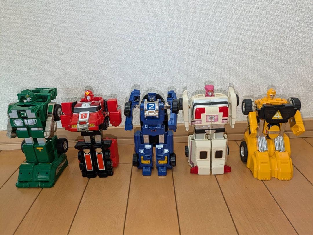 激走戦隊カーレンジャー DX VRVロボ 激走戦隊カーレンジャー 当時物