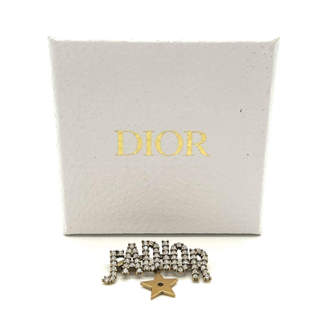 DIOR ディオール ブローチ JADIOR ジャデオール スター クリスタル