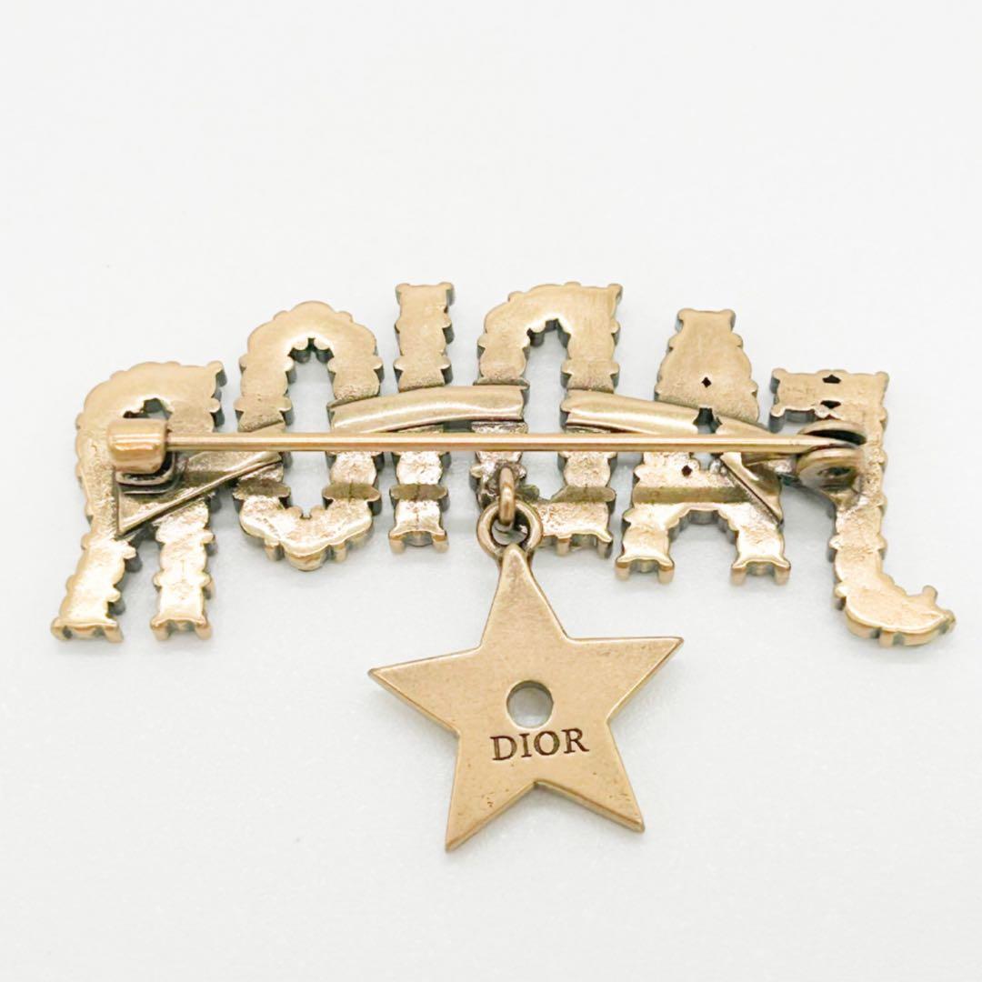 DIOR ディオール ブローチ JADIOR ジャデオール スター クリスタル