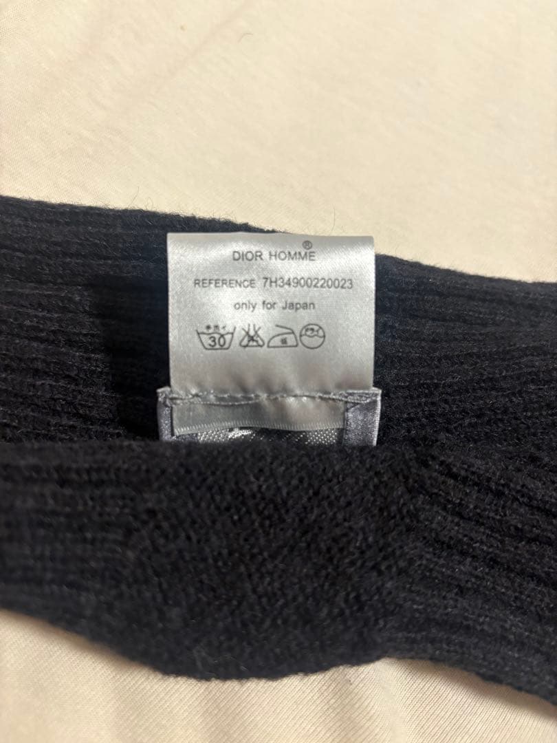 dior homme 07aw エディ　モヘア アームウォーマー ディオールオム