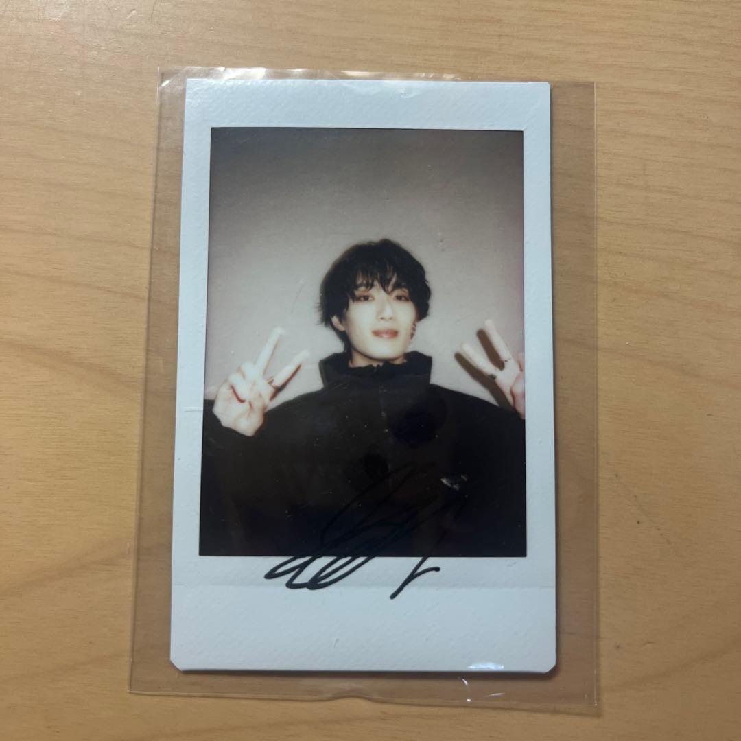 M!LK 山中柔太朗 サイン チェキ