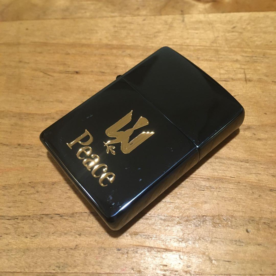 1995年のピース ブルーチタンZIPPO
