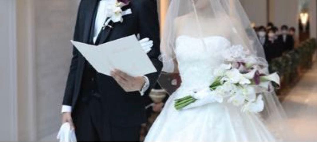 YUMI KATSURA 桂由美ロングベール　YM-29K 2段 ドレス ベール