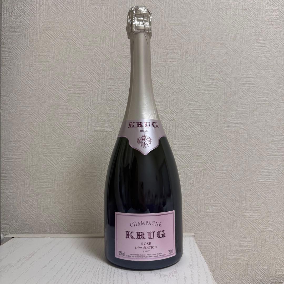 正規品 クリュッグロゼ KRUG ROSE シャンパン 箱無し750ml - メルカリ