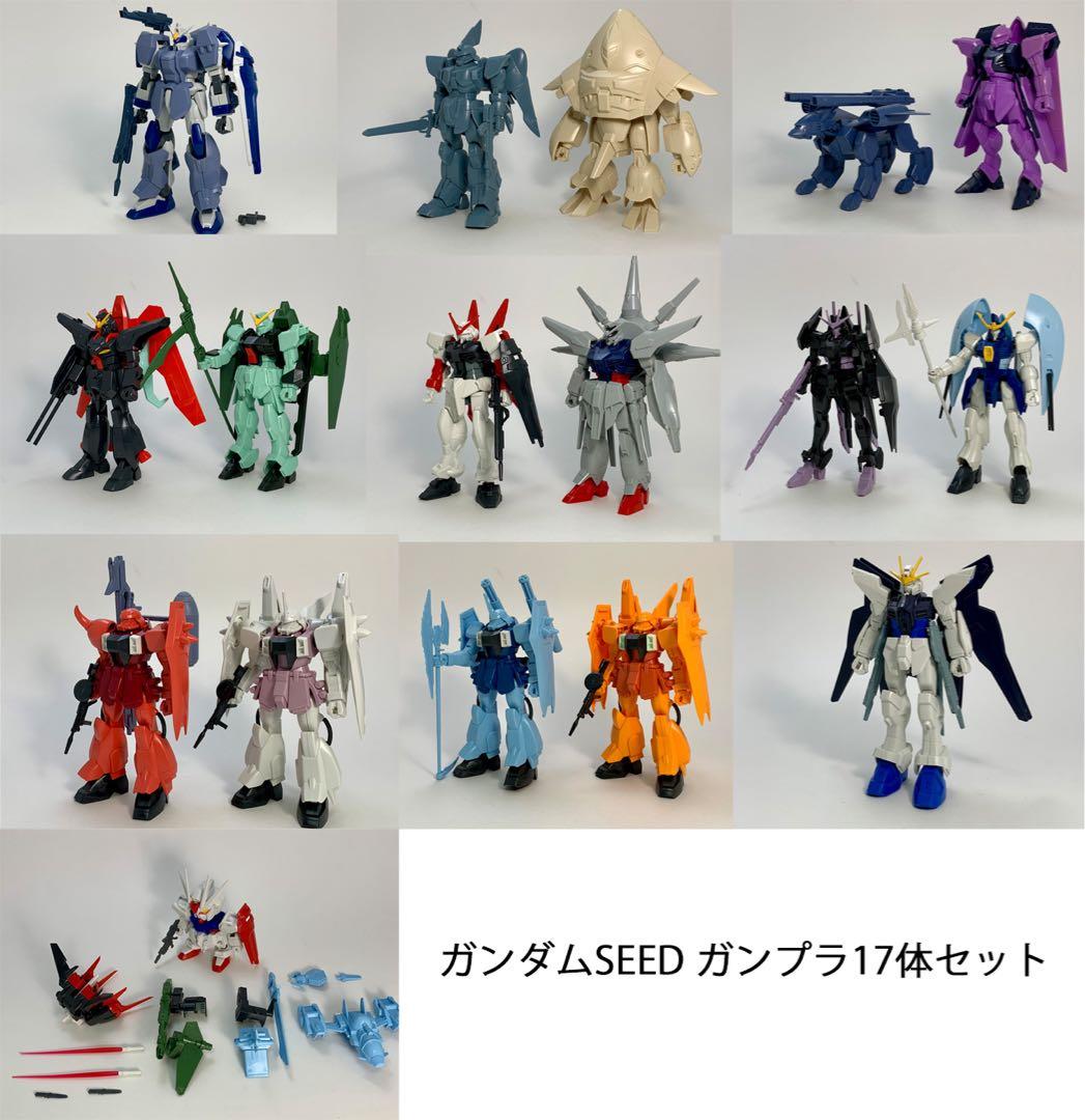 未使用品】ガンプラまとめ売り seed系7体セット ガンプラセット SEED系