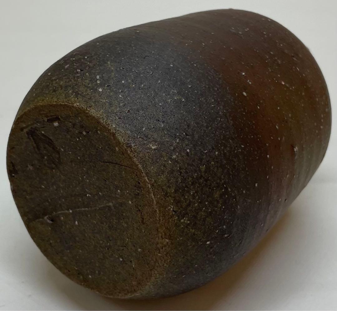 県指定重要無形文化財金重道明備前焼備前 徳利酒呑共箱b2816