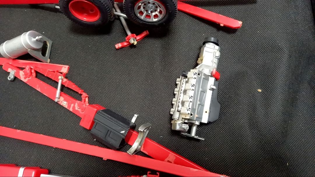 デコトラ　ジャンク品、パーツ・ステッカー詰め合わせ