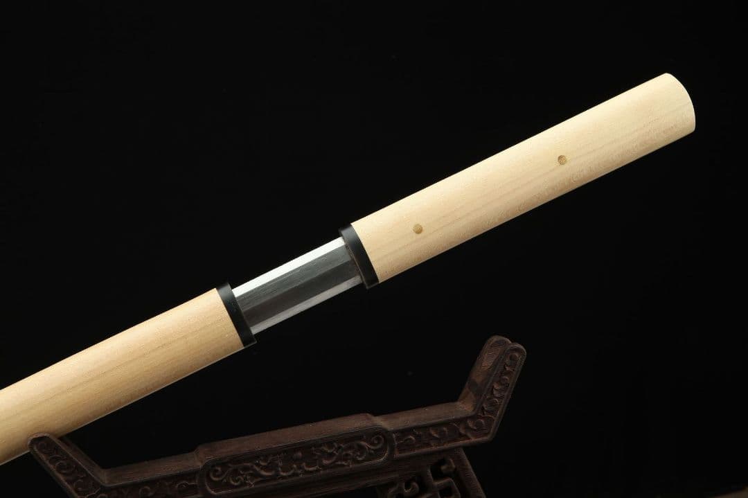 s296-武具 刀装具 日本刀　模造刀 居合刀 武士道 武蔵 鑑賞用 手鍛造打