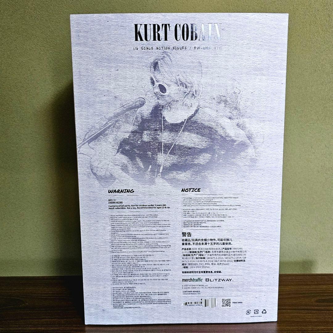 BLITZWAY 【予約特典付属】 カート・コバーン 1/6スケールフィギュア