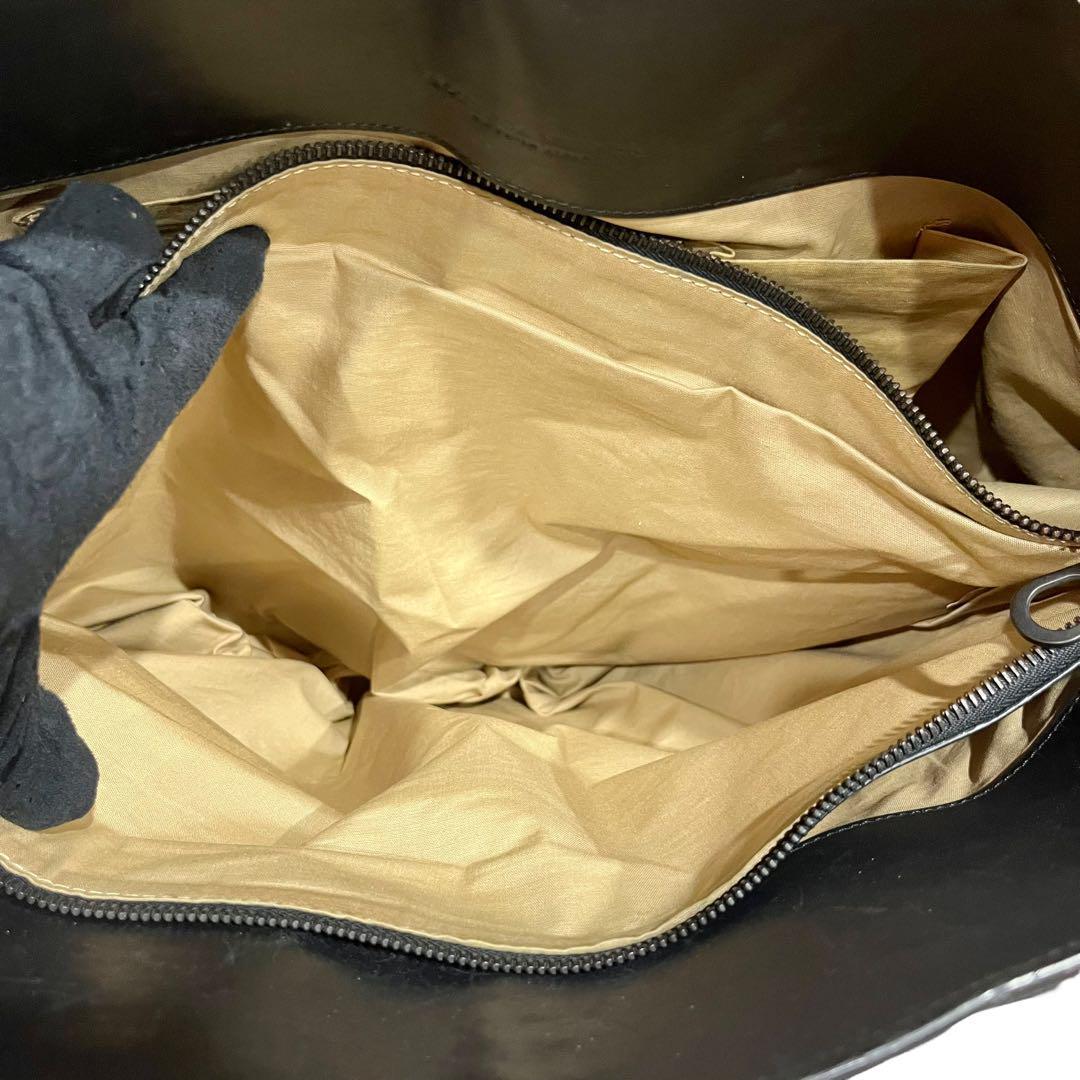 ボッテガヴェネタ　ビジネスバック　ハンドバッグ2way レザー　黒　大容量