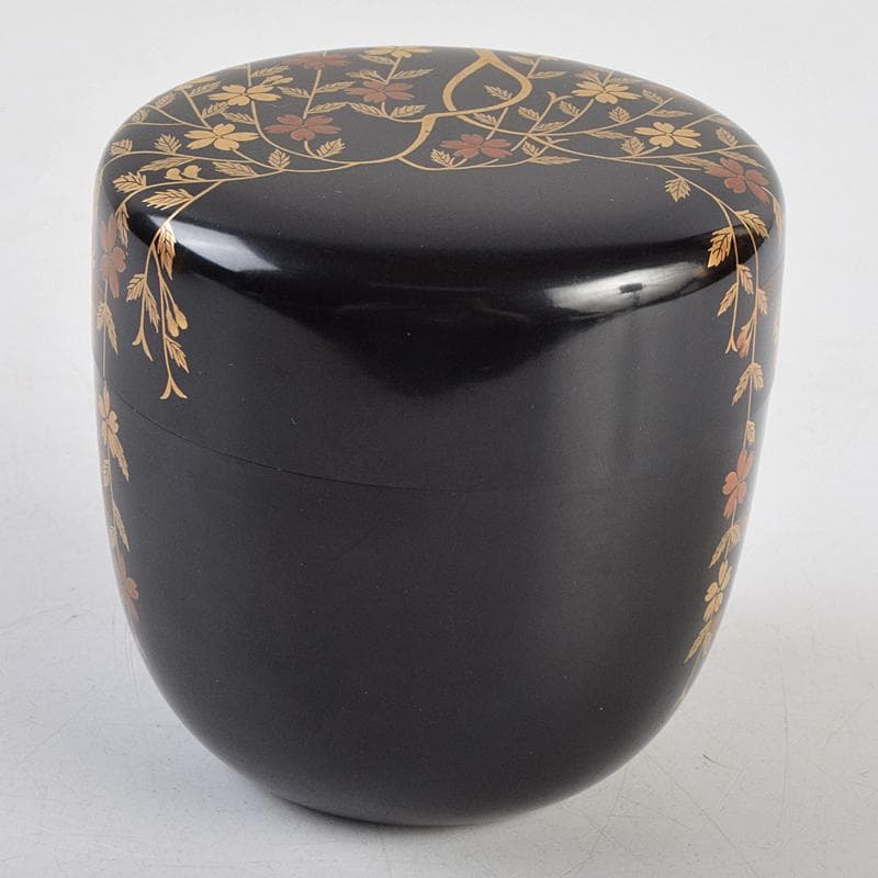 茶道具 山中塗 中村宗悦作 柳桜蒔絵 大棗 共箱 V R9519 - メルカリ