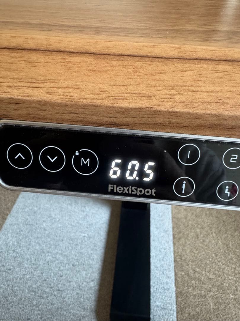 FLEXISPOT E7 電動昇降デスク 幅140cm ケーブルホルダー付