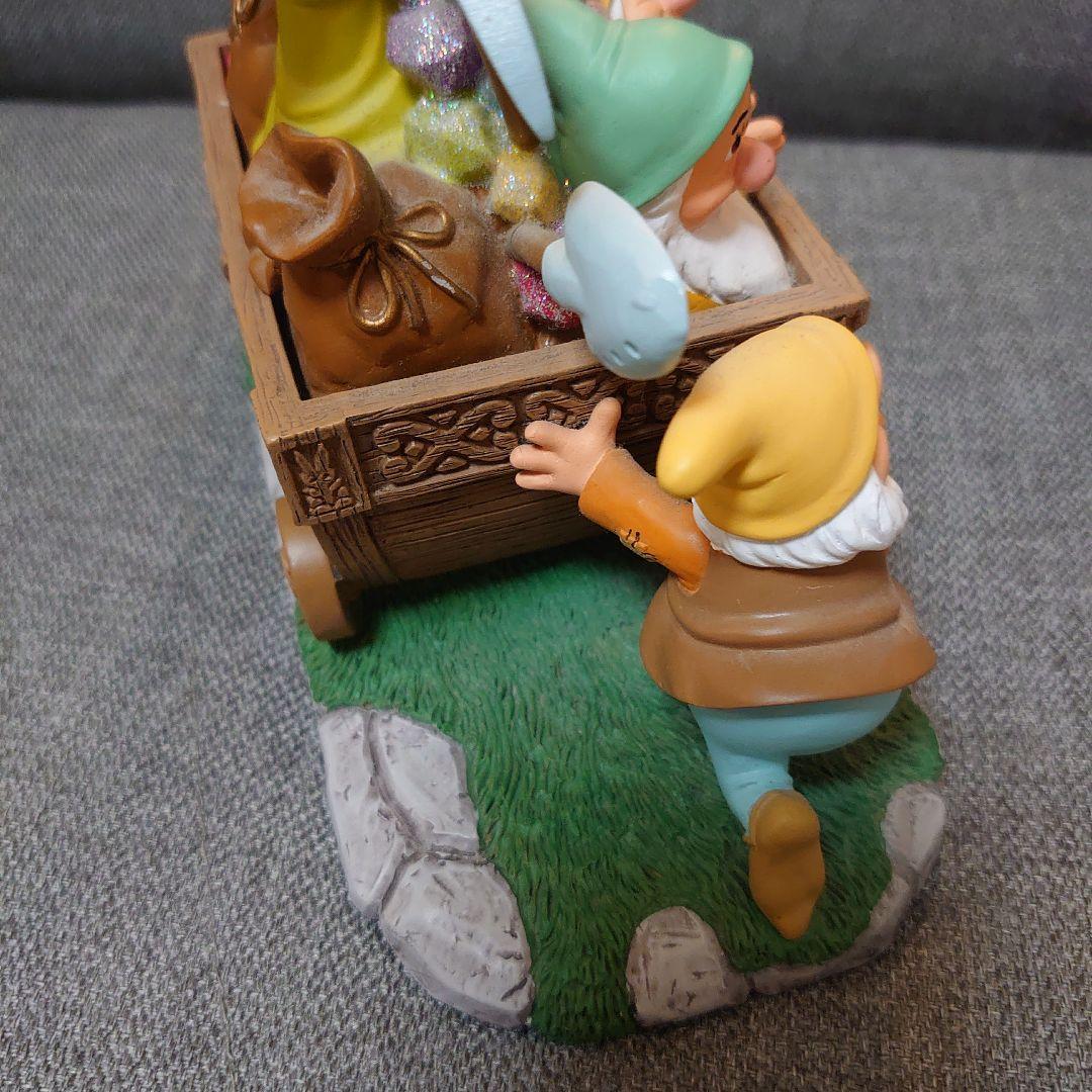 4*i様 ディズニーストア 白雪姫 7人の小人 トロッコ ジュエリースタンド 小