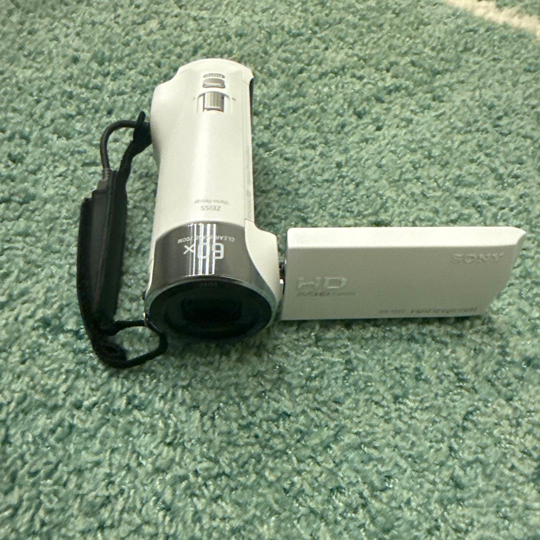 SONY HDR-CX470 ホワイト　三脚付き！