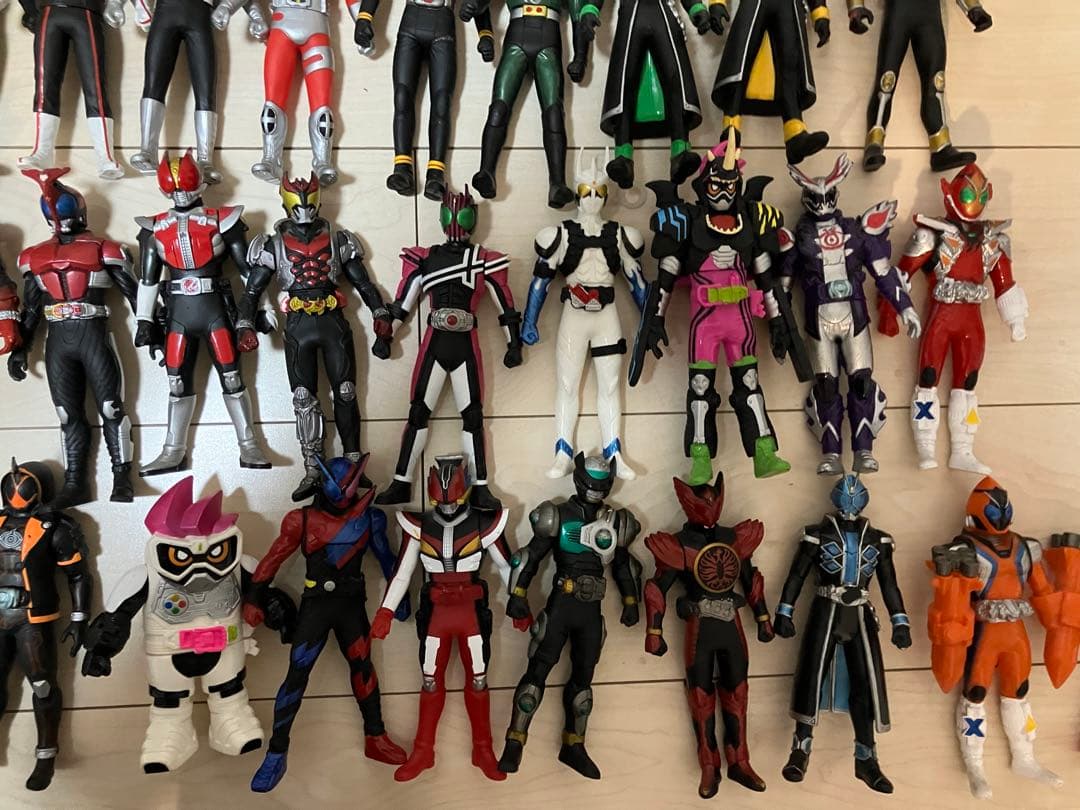 ライダーヒーローシリーズ レジェンドライダーシリーズ ソフビ114体