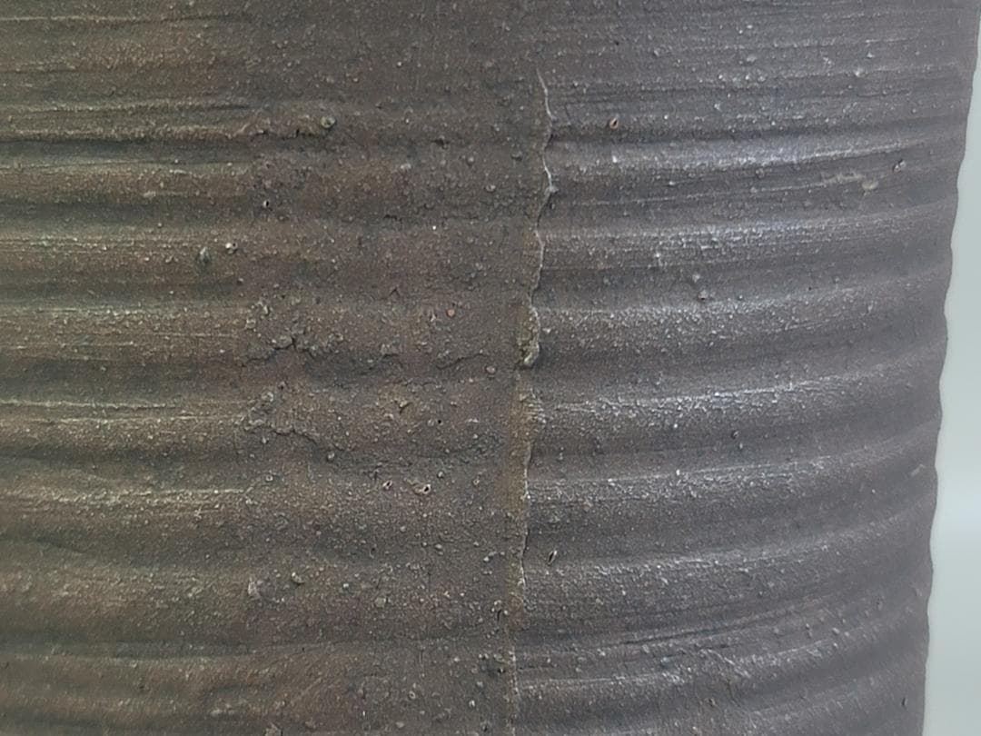 茶道具 南蛮 花生 時代物 DT688｜