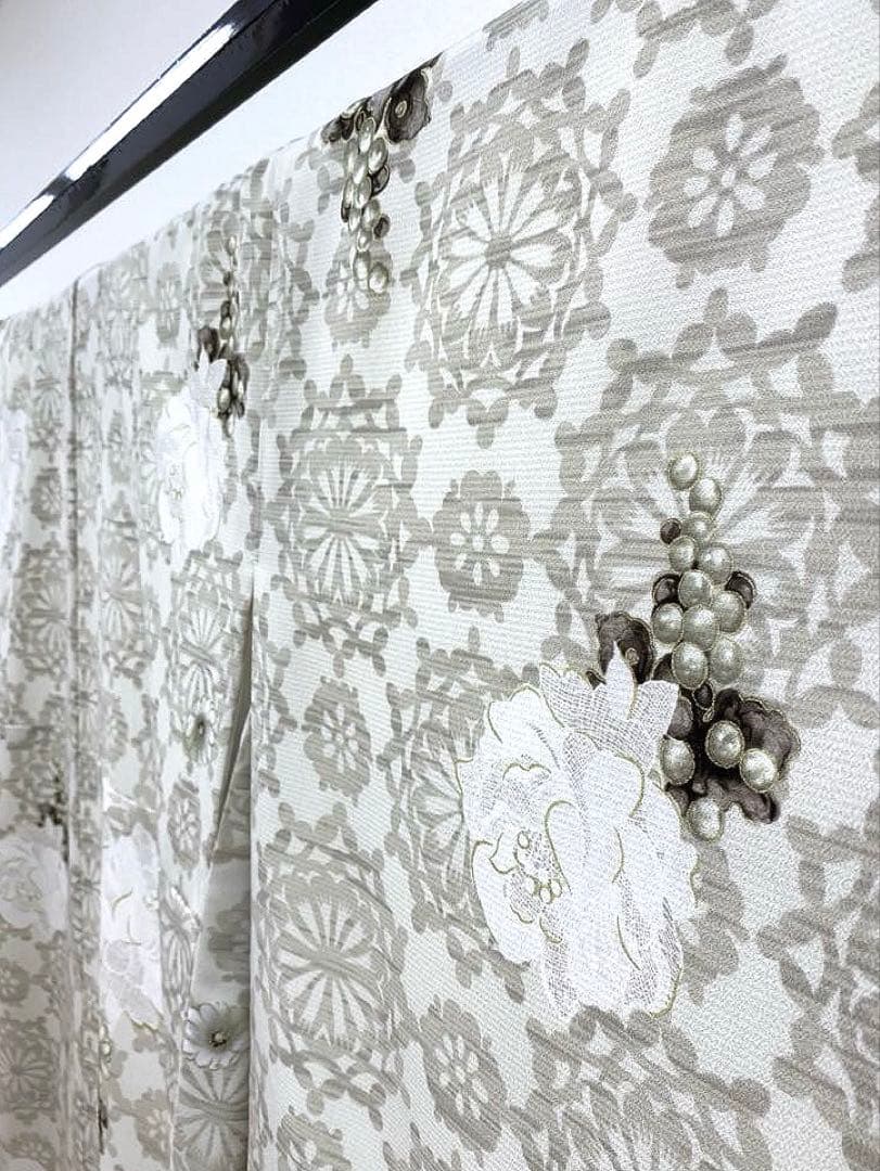 2尺袖 ブランド ポリエステル着物 ジャパンスタイル 金彩 袴用