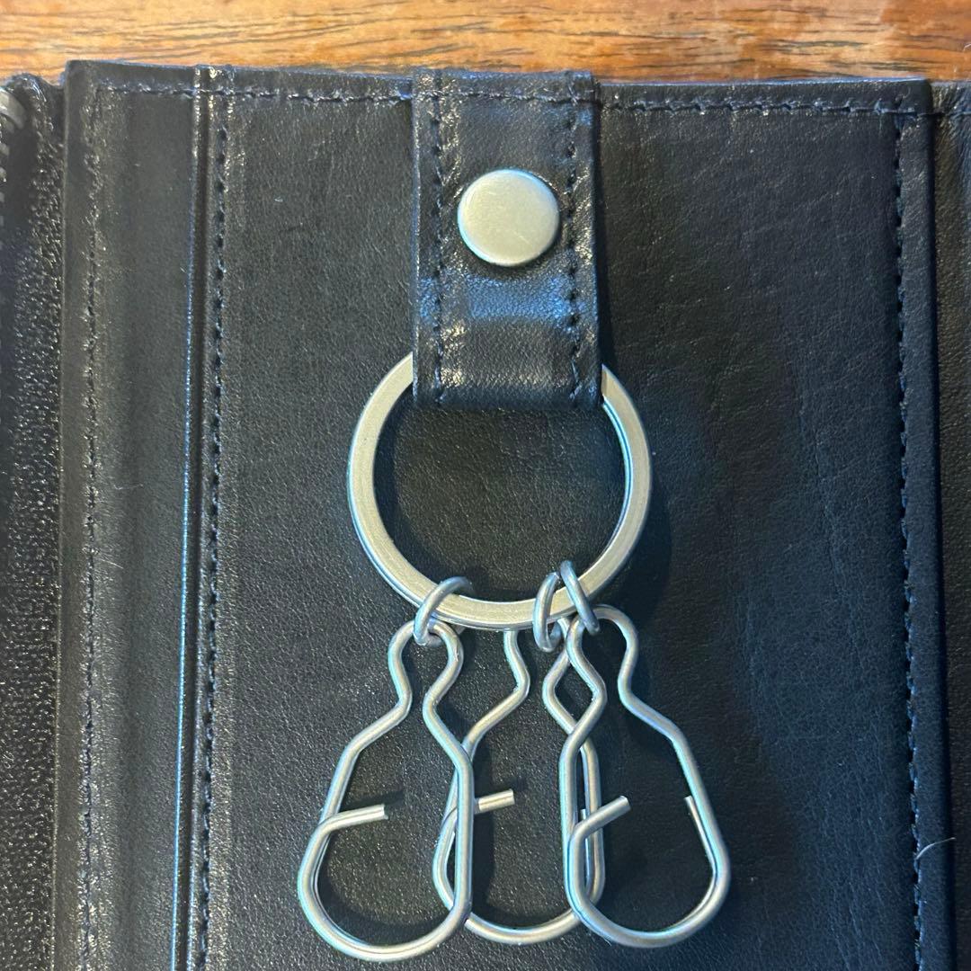 MARGARET HOWELL ×porter 黒レザー キー&カードケース