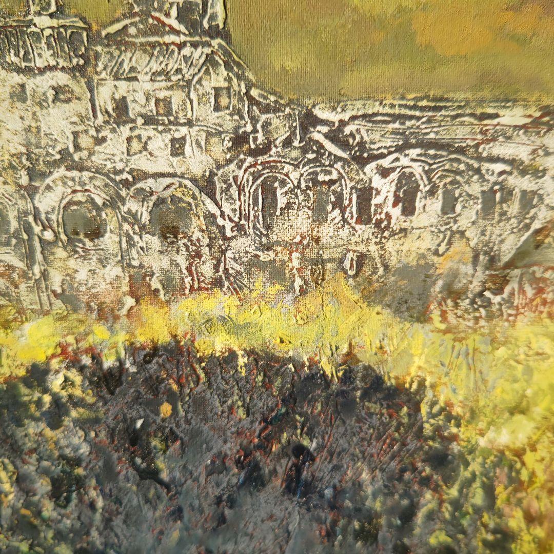 新象作家協会、木村二朗「ローマにて」8号油彩.心斎橋フジギャラリー