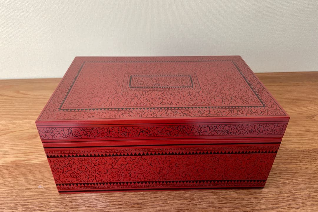 蒟醤（キンマ） 茶箱 朱塗 - WWW.PPRPIPEFITTINGS.COM