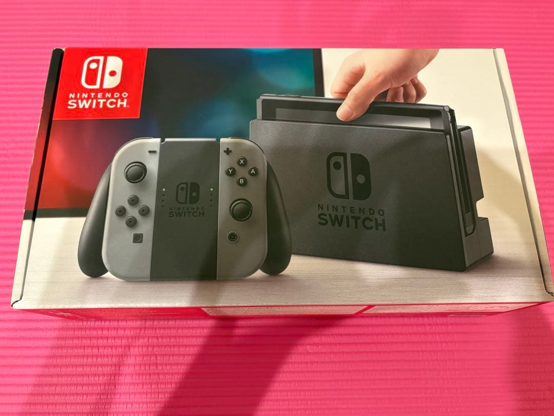 初期型Nintendo Switch 本体 Joy-Con（L）/（R）グレー