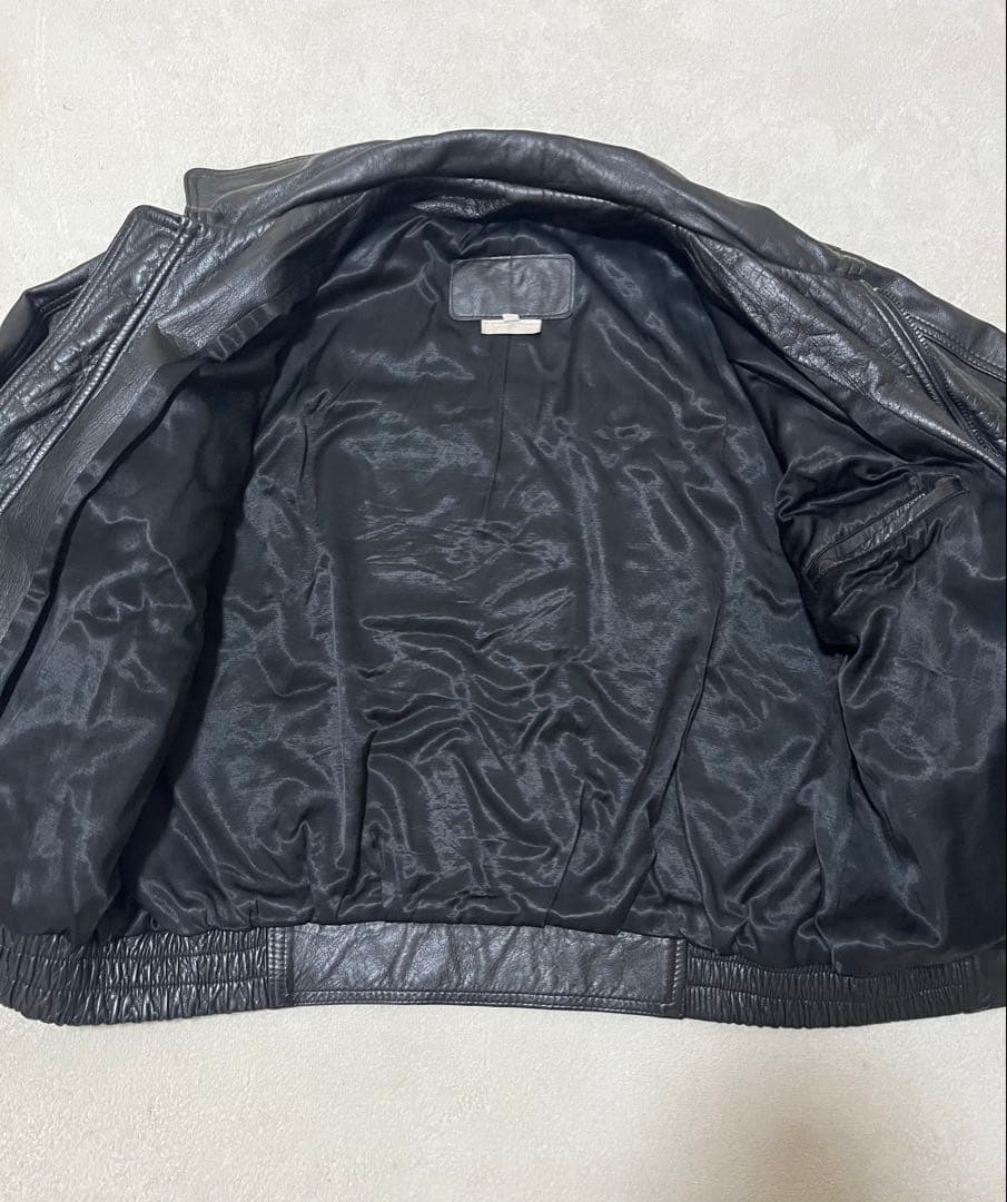 形◎ lether ranch レザージャケット XL 80s カナダ製 牛革