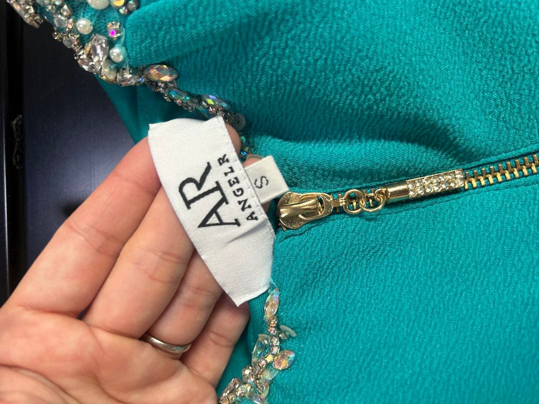 AR ANGELR ターコイズ セットアップドレス