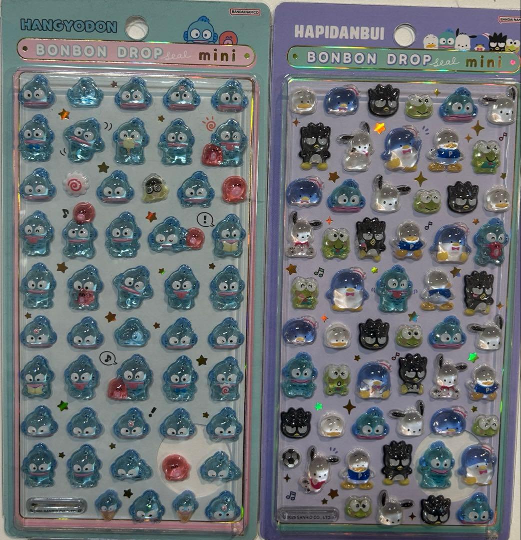 『正規品』たまごっちボンボンドロップシール　サンリオミニドロップ全種12枚セット
