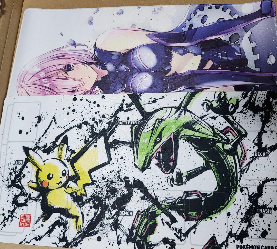 引退品　デッキケース＆プレイマットセット　デッキ