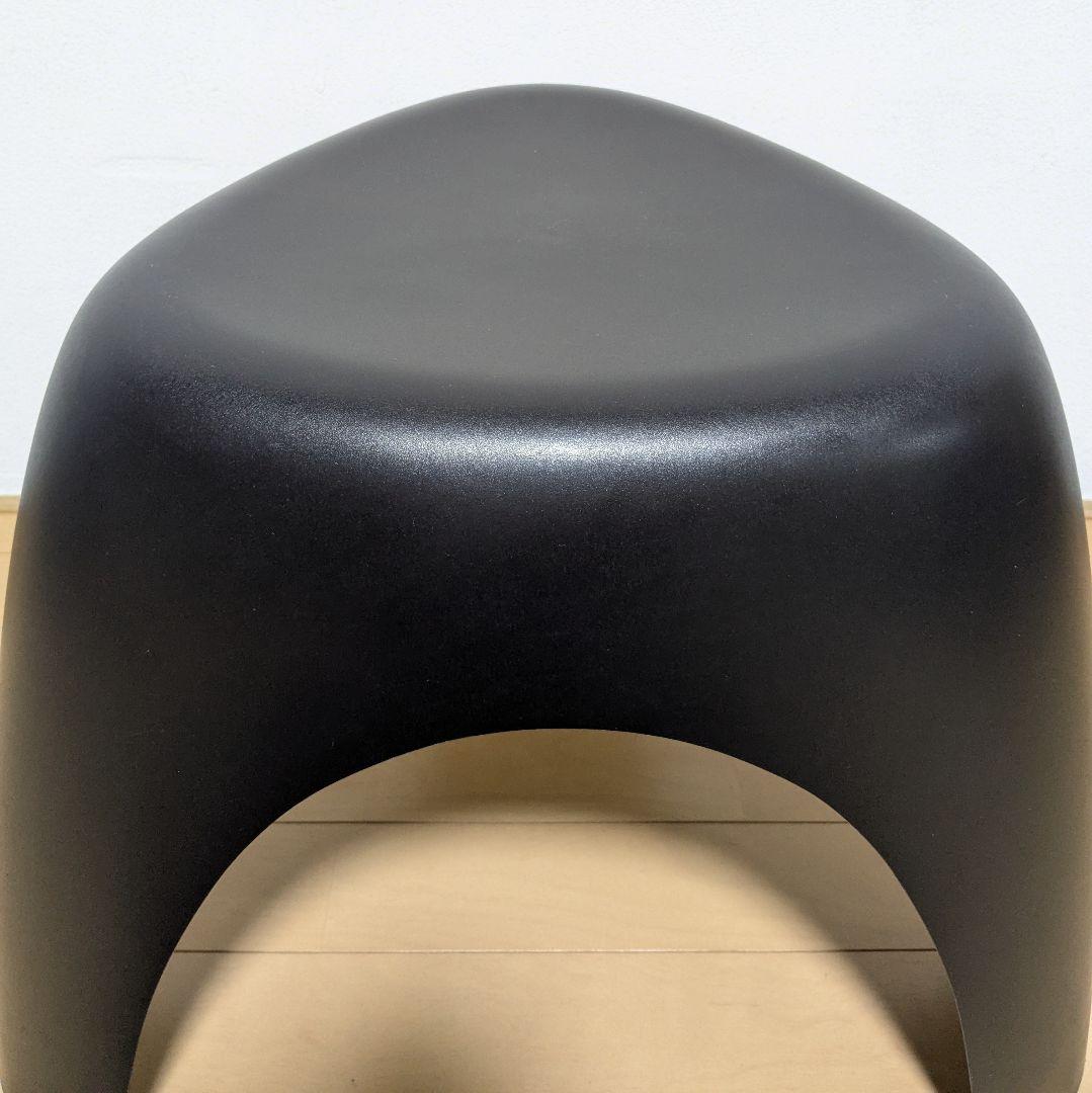 美品 Vitra ヴィトラ 柳宗理 エレファントスツール ブラック 黒