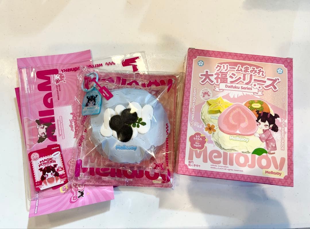 メロジョイ Mellojoy スクイーズ ブルーベリー 大福 - メルカリ