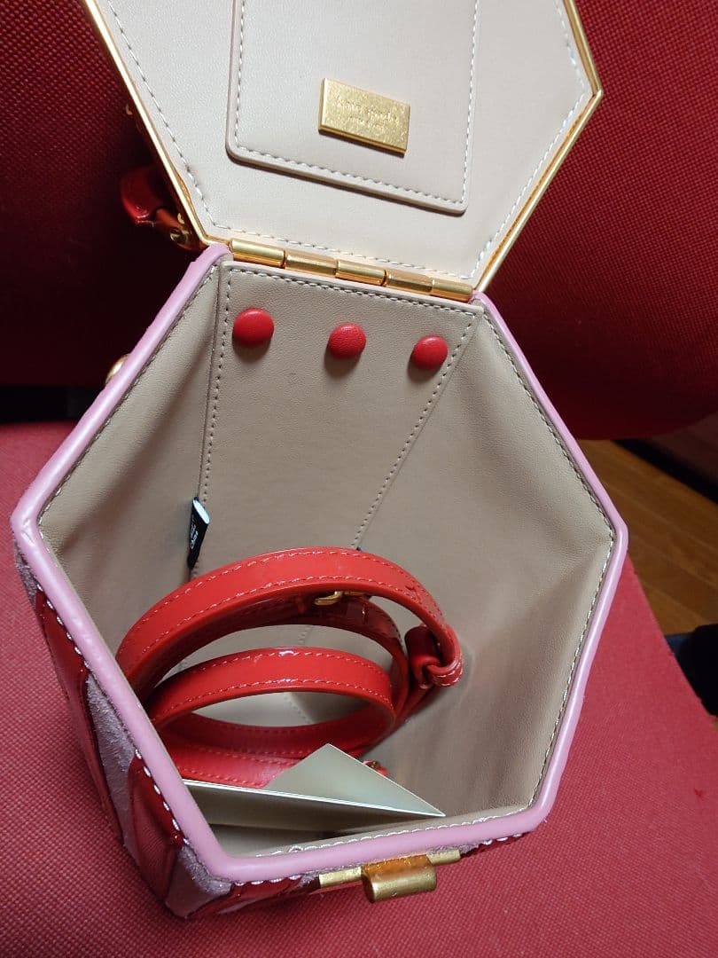 【未使用品】Kate Spade ポップコーン型パーティーバッグ