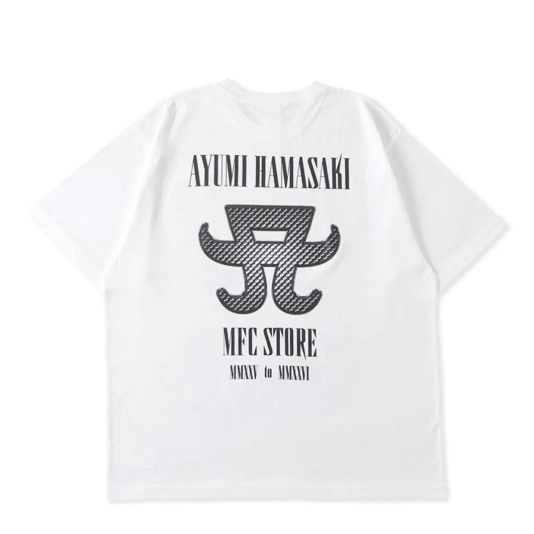 新品☆浜崎あゆみ MFC コラボ アーティストTシャツ Lサイズ 白