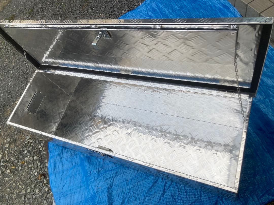 アルミ工具箱 1230 cm 工具箱軽トラ 鍵付 ツールボックス 荷台ボックス
