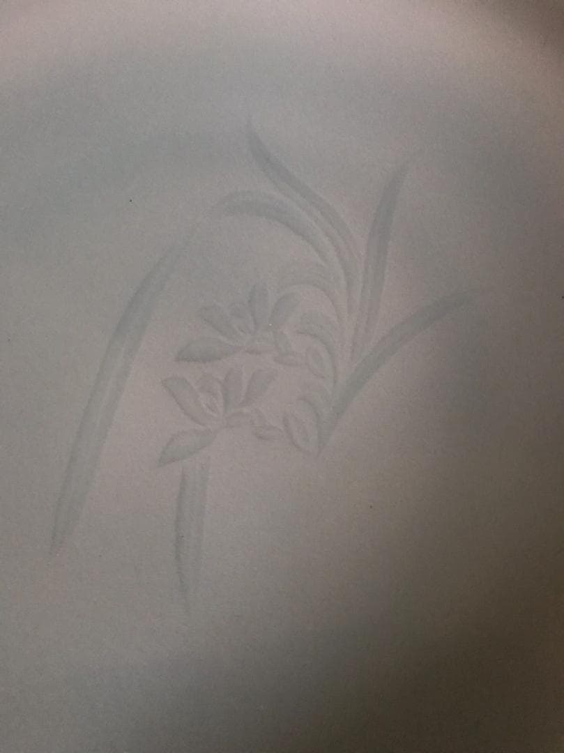 ■ 塚本快示　快山窯（人間国宝） ■　　青白磁 高台鉢 　箱付き