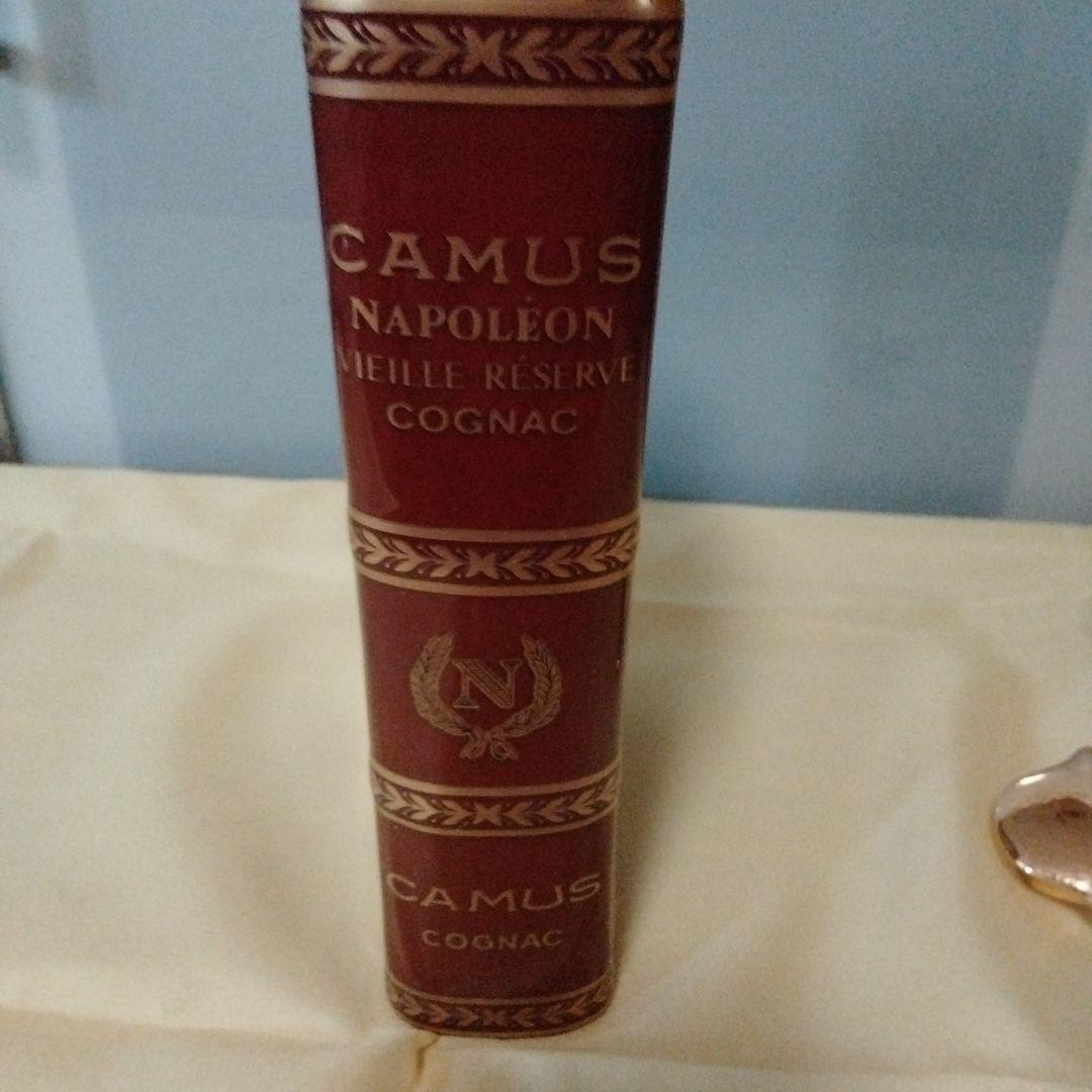 希少！22金 コニャック カミユ ブランデー ブック赤デキャンター