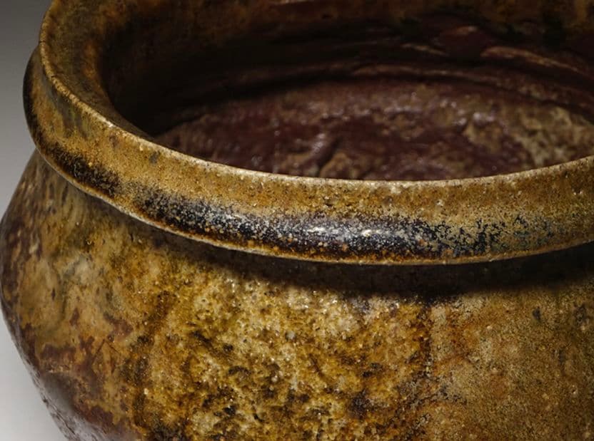 鎌倉時代後期1185年〜1333年】国焼茶陶 常滑不識壷