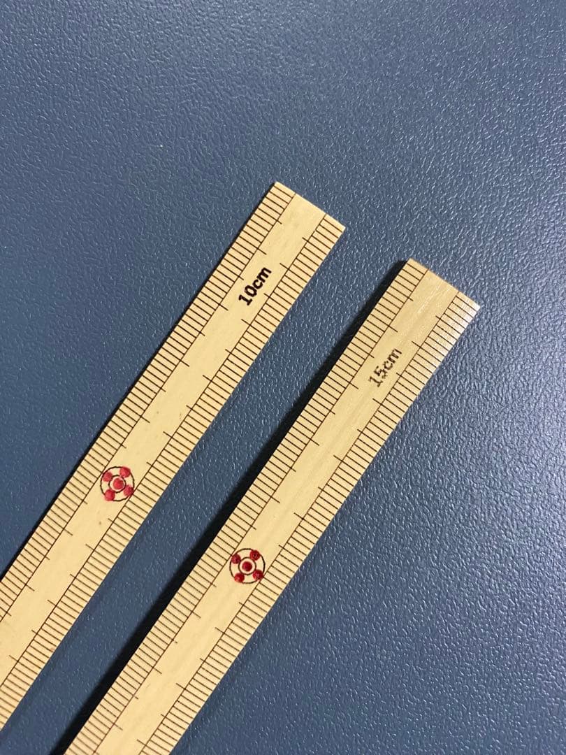 竹尺セット(10cm 15cmセット×15、鯨3寸cm付き×3)