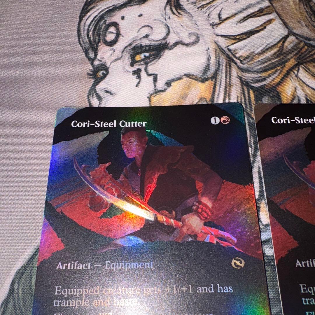 コーリ鋼の短刀 拡張foil 4枚 mtg