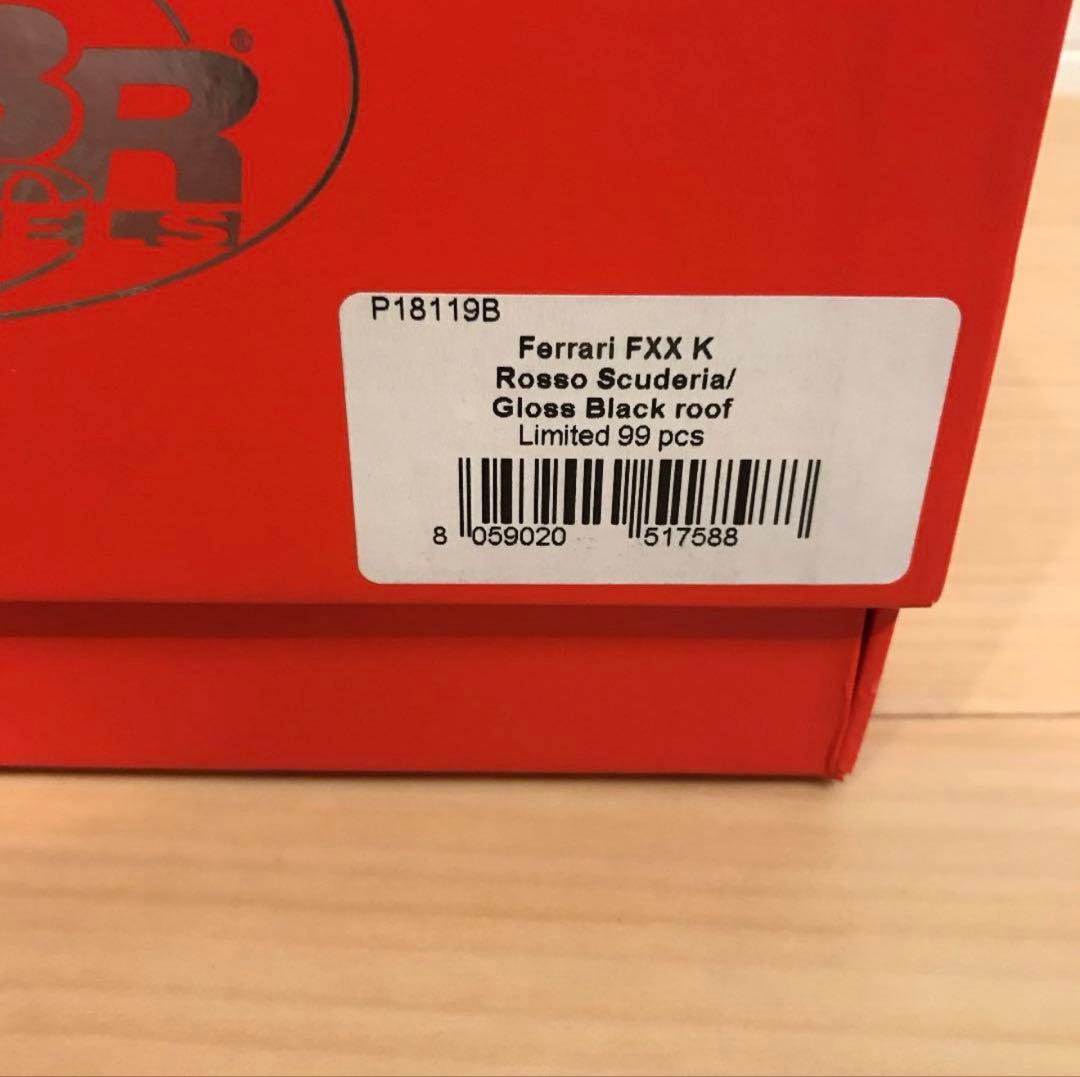 BBRフェラーリ1/18 ラフェラーリFXX K P18119B