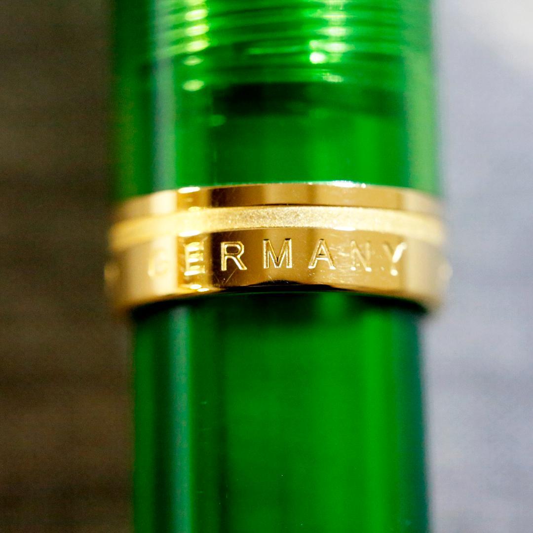 【限定品】ペリカン 万年筆 Ｍ８００ デモンストレーター グリーン