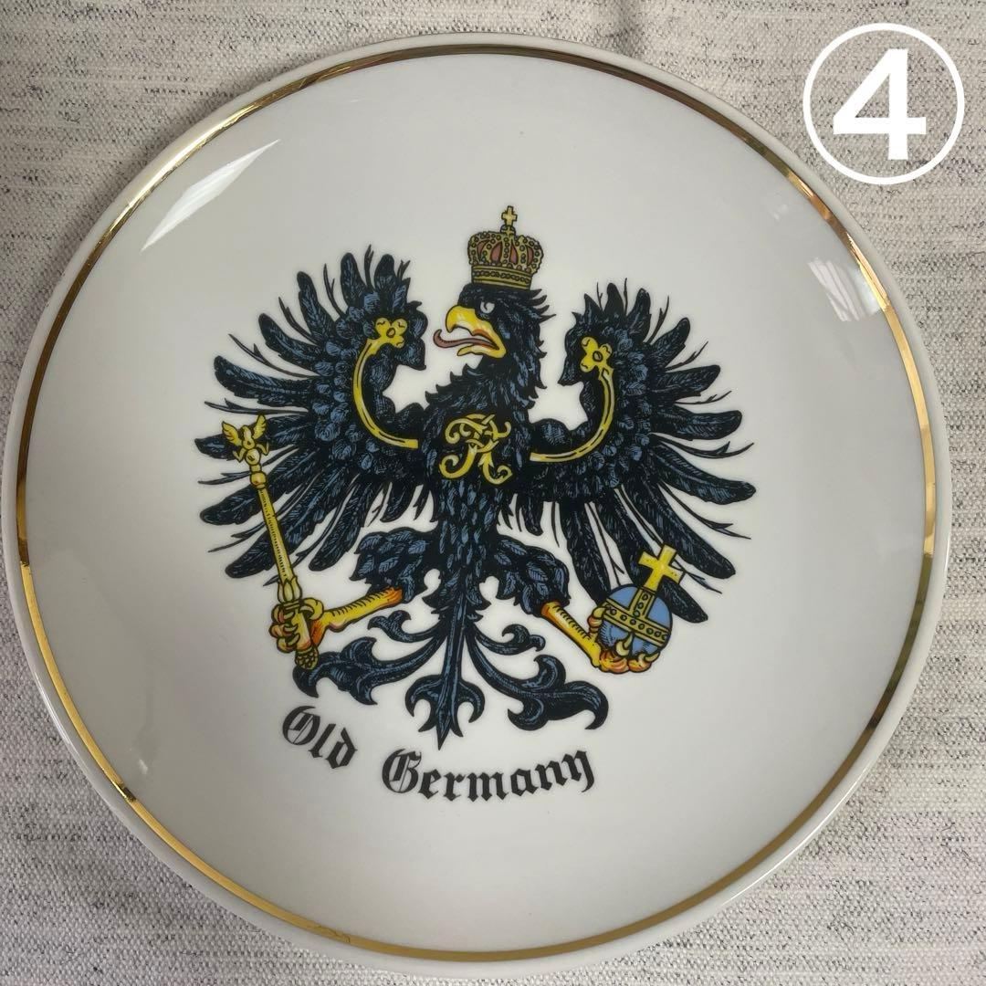 値下げ】ドイツ 壁掛け 飾り皿 壁掛式絵皿 陶器 アンティーク プレート