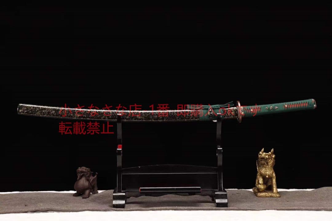 26寸ロングタンクT10焼刃ダークナイトサムライ 刀装具 日本刀 模造刀 居合刀