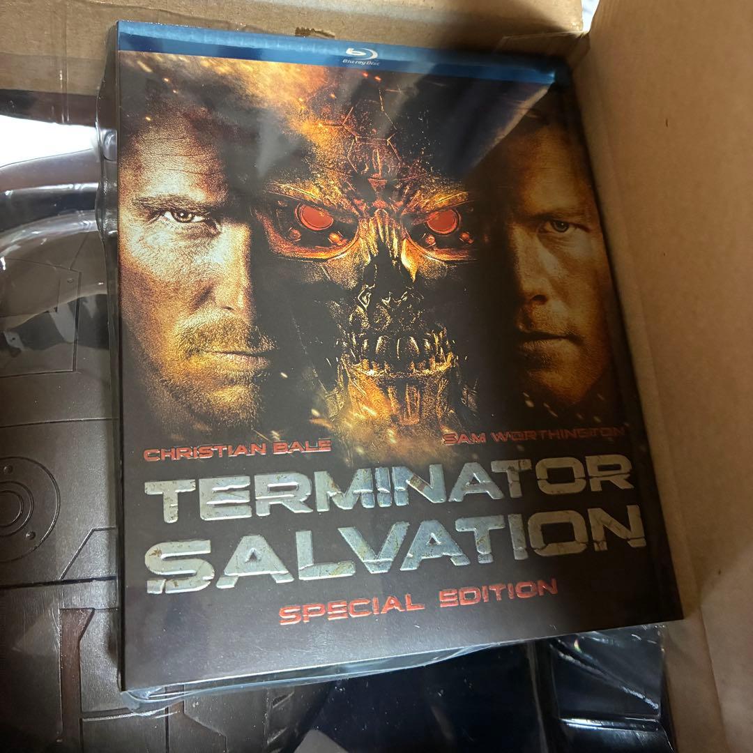 【週末sale】ターミネーター4 T-600リアルヘッドフィギュア　ブルーレイ