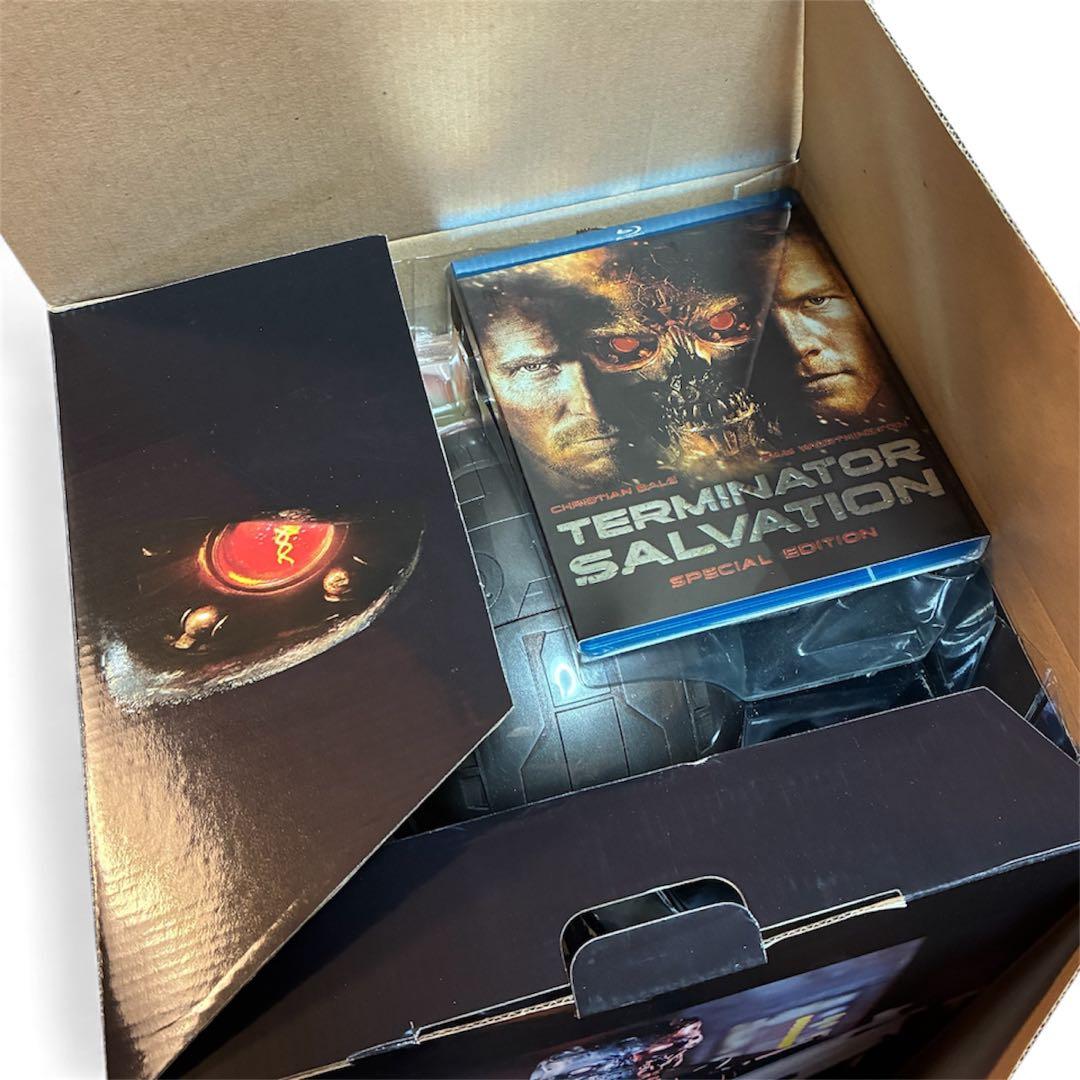 【週末sale】ターミネーター4 T-600リアルヘッドフィギュア　ブルーレイ