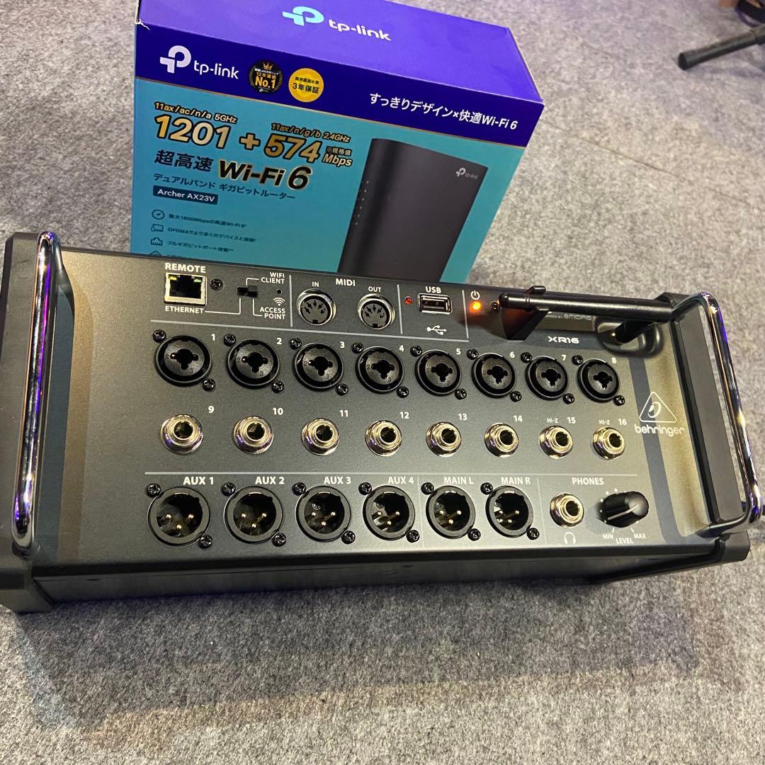 Behringer XR16 デジタルミキサー