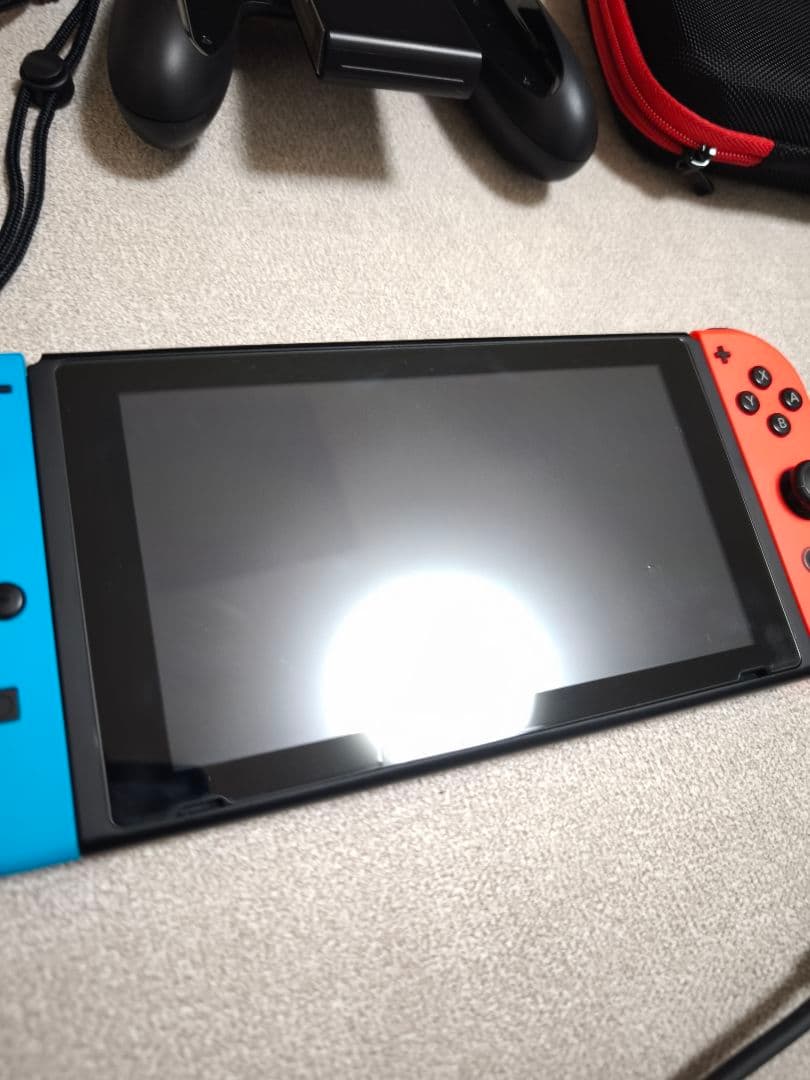 Nintendo Switch 本体 Joy-Con2個 ケース 充電器付き