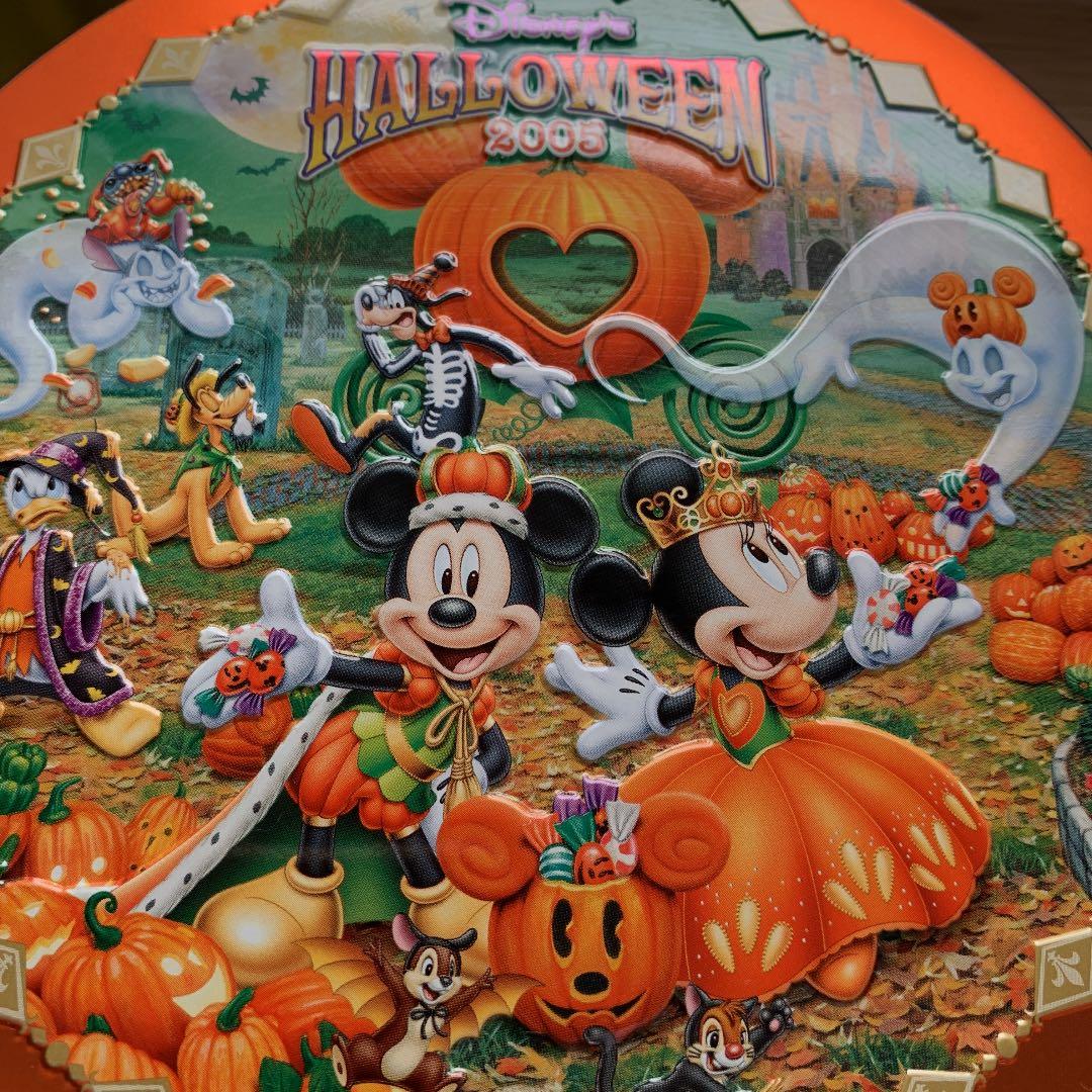 2005 ディズニー ハロウィン お菓子缶 - メルカリ