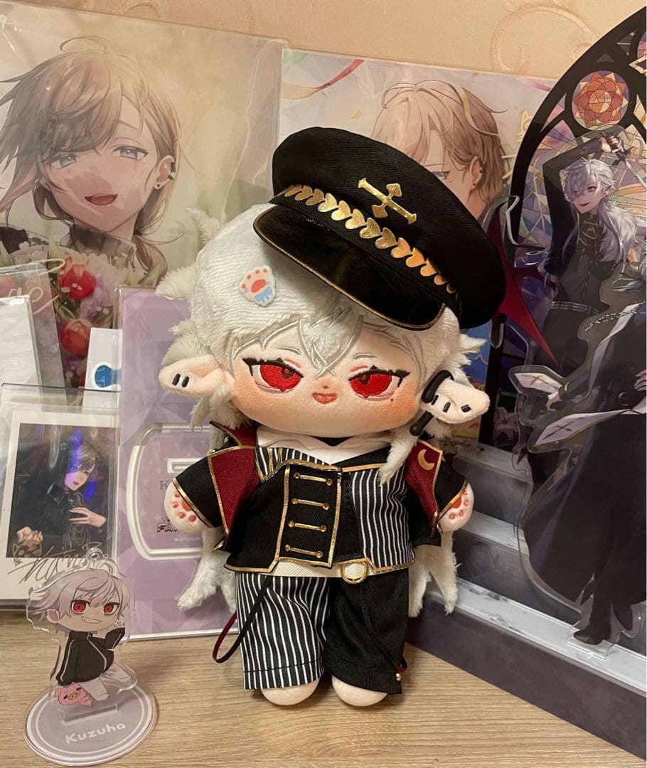 お顔厳選 骨あり】激レア 着せ替え ぬいぐるみ 20cm にじさんじ 葛葉