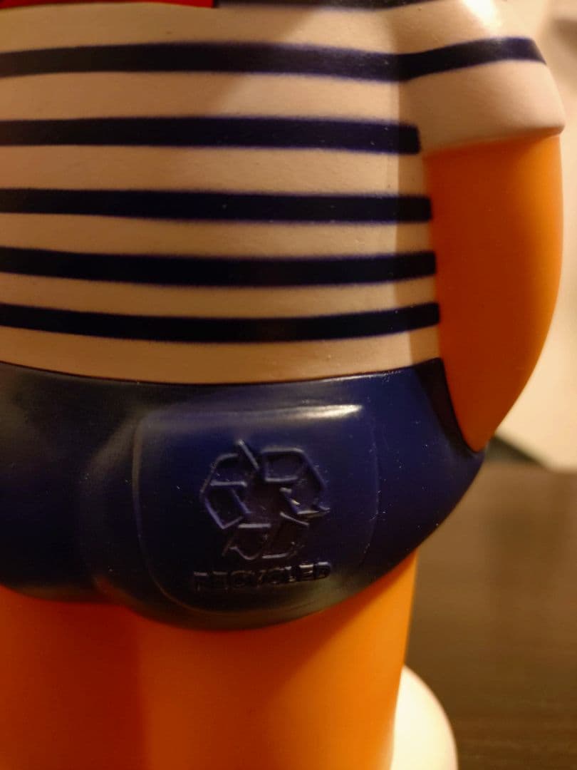 N*T様 BLUE BLUE ソフビ人形 貯金箱　ブルーブルー